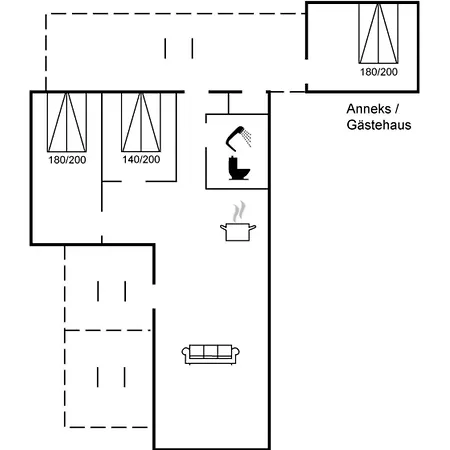 Semesterbostad Tenho - 150m From The Sea By Interhome